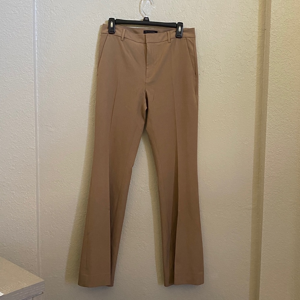 Banana Republic Sculpted Strech Tan Womens Dress Pants